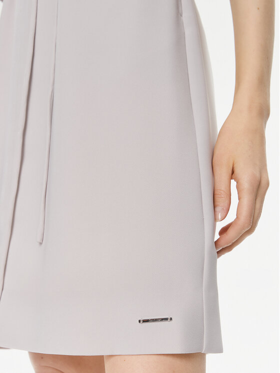 Calvin Klein Calvin Klein Ежедневна рокля K20K206375 Сив Regular Fit