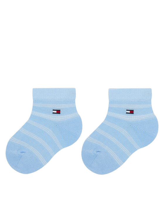 Tommy Hilfiger Tommy Hilfiger Vaikiškų trumpų kojinių komplektas (3 poros) 701236342 Mėlyna