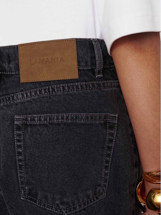 La Mania La Mania Športové kraťasy BRADLEY Čierna Classic Fit