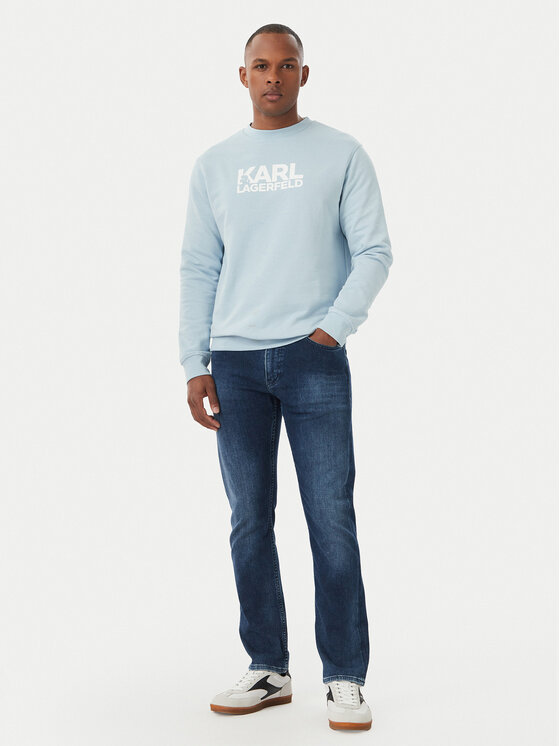 KARL LAGERFELD KARL LAGERFELD Світшот 705780 561917 Світло-синій Regular Fit