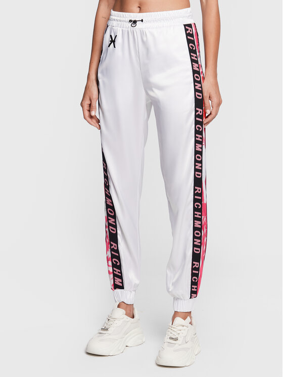 John Richmond John Richmond Спортивні штани UWP23005PA Білий Modern Fit