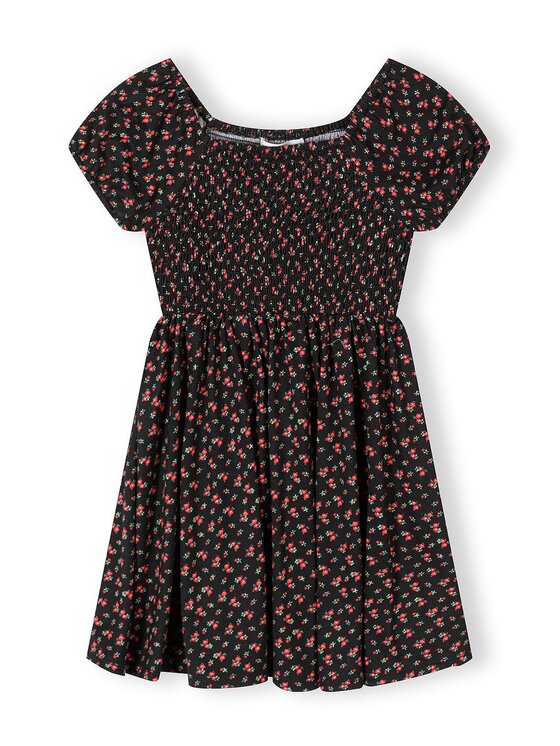 minoti minoti Sukienka codzienna 30DRESS164 Czarny Regular Fit