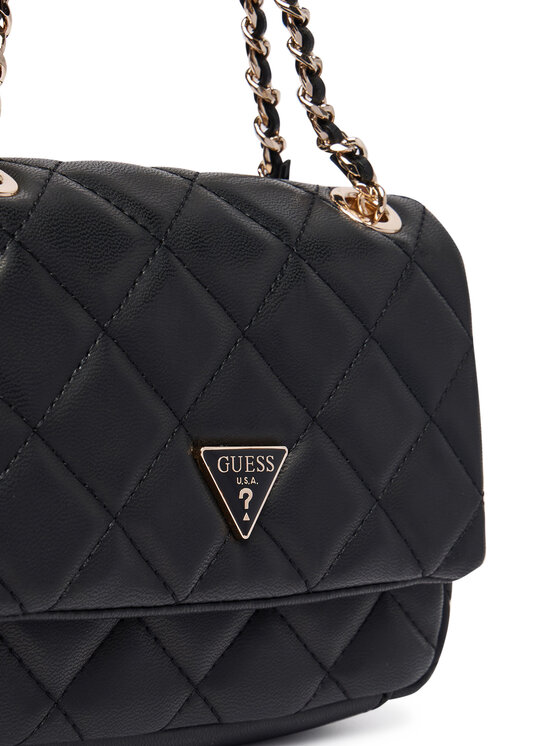Guess Guess Τσάντα Juliet Mini HWQG24 56740 Μαύρο