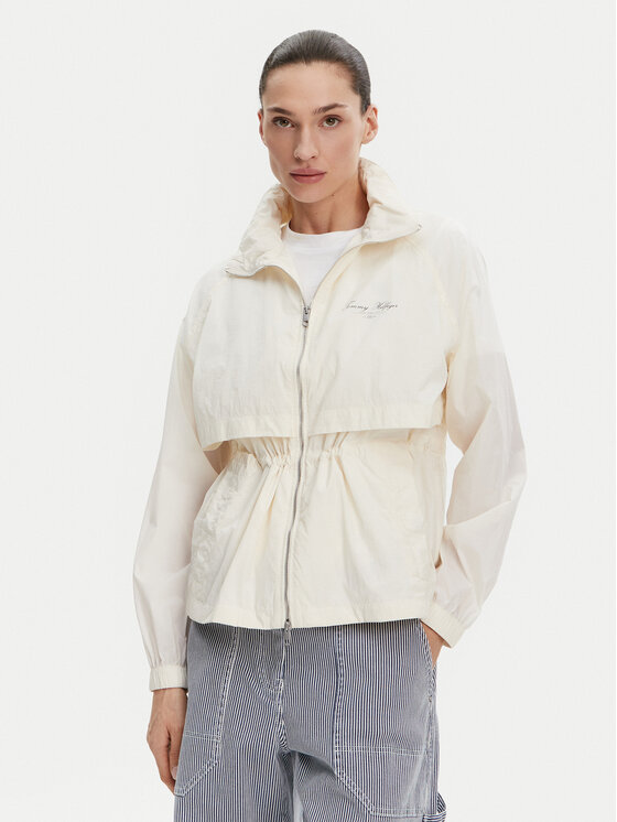 Tommy Hilfiger Tommy Hilfiger Széldzseki WW0WW45413 Bézs Regular Fit