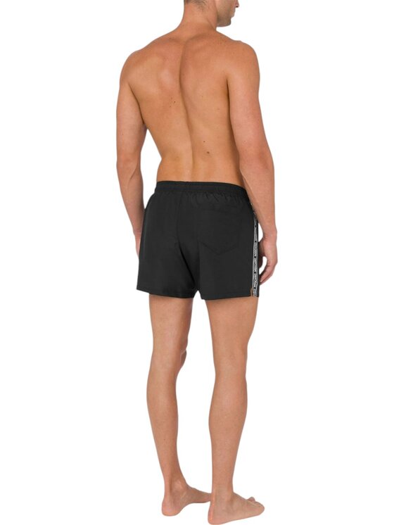 MOSCHINO MOSCHINO Pantaloncini costume - Moschino - double band Nero Regular Fit