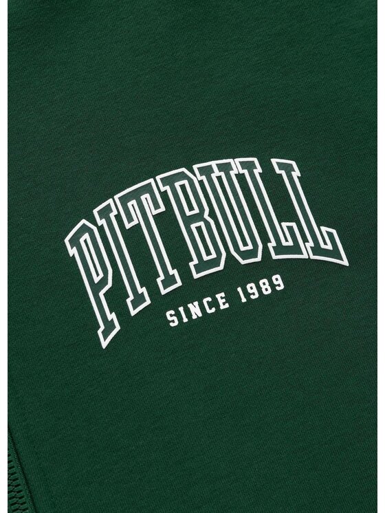 PITBULL PITBULL Bluza BADGER Zielony Regular Fit