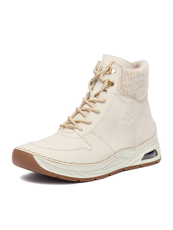 Rieker Rieker Schnürschuhe 44555-60 Écru
