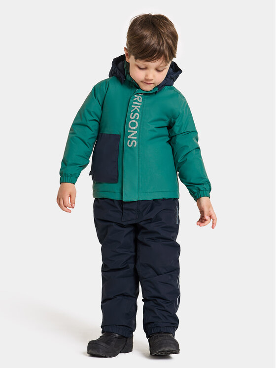 Didriksons Didriksons Зимова куртка Rio Kids Jkt 2 504971 Зелений