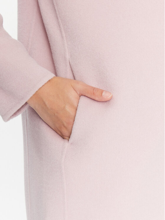 Marella Marella Вълнено палто Betel 2330161138200 Розов Regular Fit