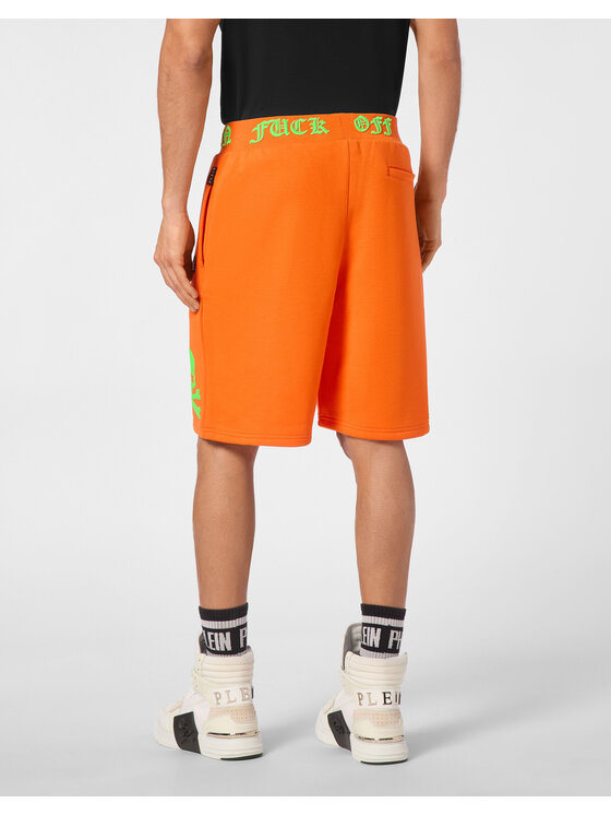 PHILIPP PLEIN PHILIPP PLEIN Szorty sportowe 2547 Pomarańczowy Jogger Fit