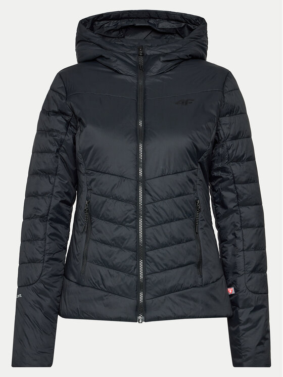 4F 4F Outdoor jakna 4FAW23TDJAF279 Crna Slim Fit