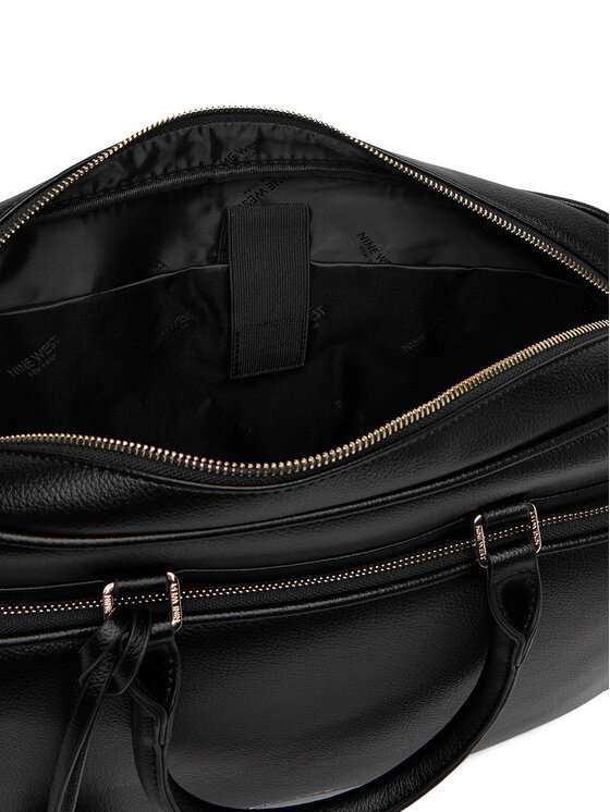 Nine West Nine West Torba za prenosnik EO-LUXE SOCIETY-LA374-4792 Črna