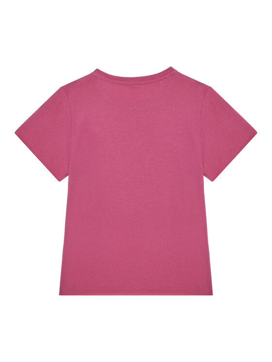 Guess Guess T-Shirt J5GI36 JA914 Różowy Boxy Fit