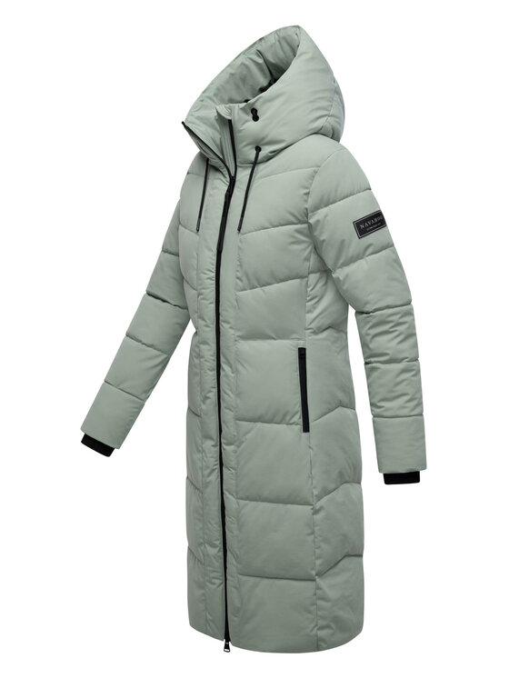 Navahoo Navahoo Kurtka zimowa Schokokuss Zielony Regular Fit