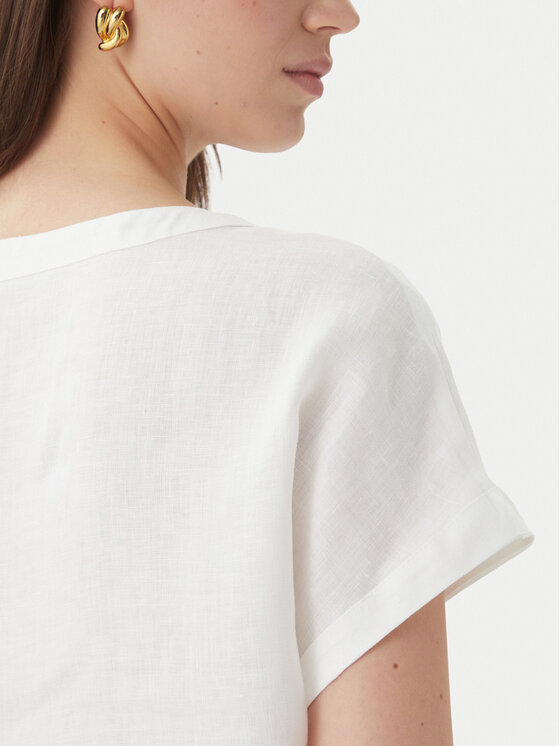 Marella Marella T-shirt Geyser 2615111132 Bianco Regular Fit