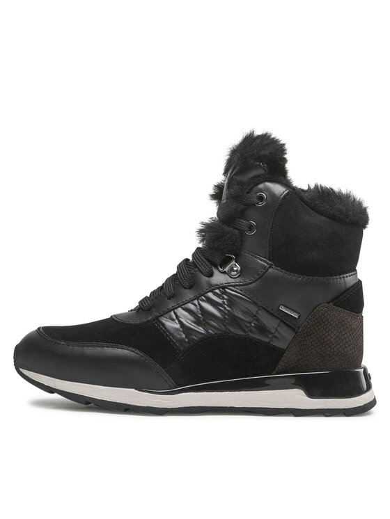 Geox Geox Botine D New Aneko B Abx A D26LYA 085FU C9999 Negru