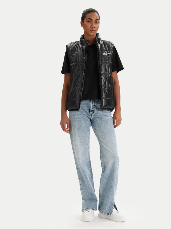 Karl Lagerfeld Jeans Karl Lagerfeld Jeans Športová vesta B1W15044 Čierna Regular Fit