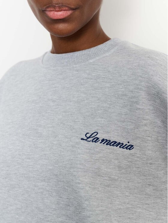 La Mania La Mania Felpa ROYAL Grigio Active Fit