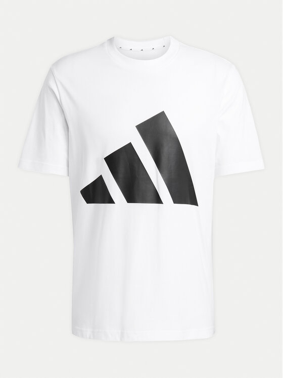 adidas adidas Majica Essentials Big Logo JE8943 Bela Regular Fit