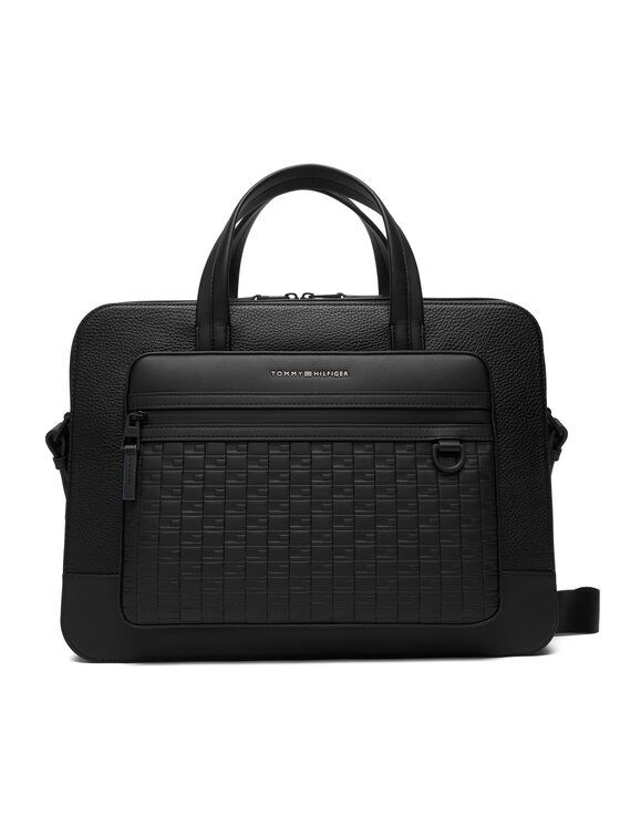 Tommy Hilfiger Tommy Hilfiger Porta PC Th Modern Computer Bag AM0AM14002 Nero