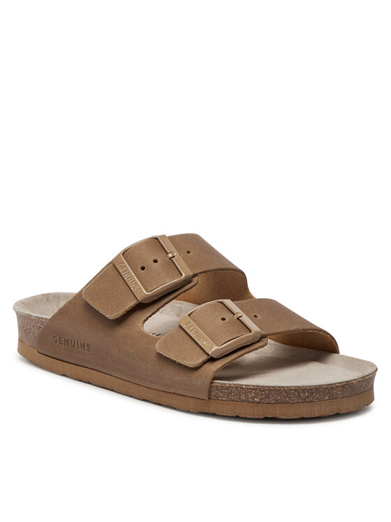 Genuins Genuins Шльопанці Hawaii G104366 Коричневий