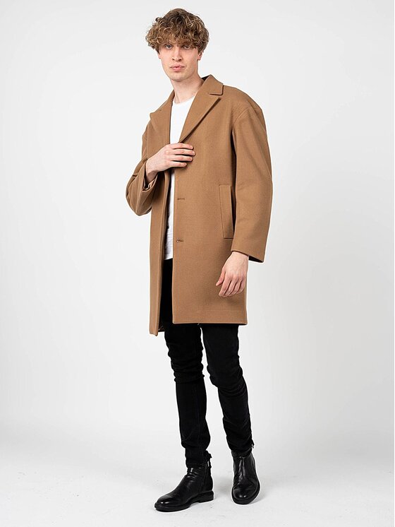 Xagon Man Cappotto Giubbotti Xagon Man In Viscosa Marrone Taglia 50 IT