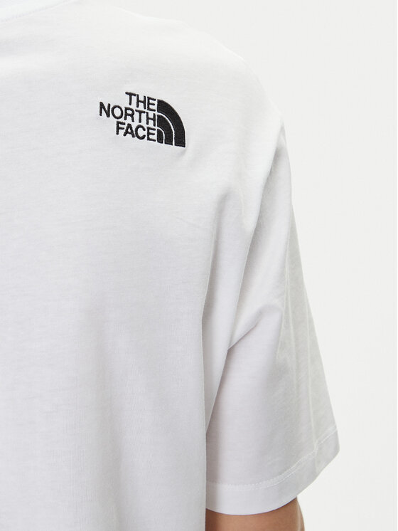 The North Face The North Face T-Shirt NF0A87NQFN41 Biały Oversize