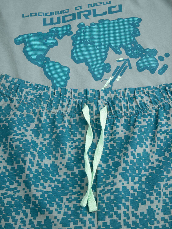 Coccodrillo Coccodrillo Pyžamo WC5448217PJS Kaki Regular Fit