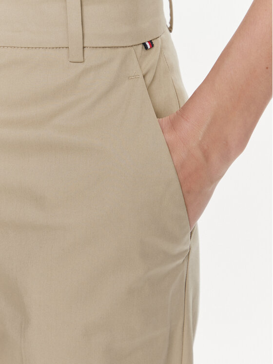 Tommy Hilfiger Tommy Hilfiger Chino WW0WW40504 Bež Straight Fit