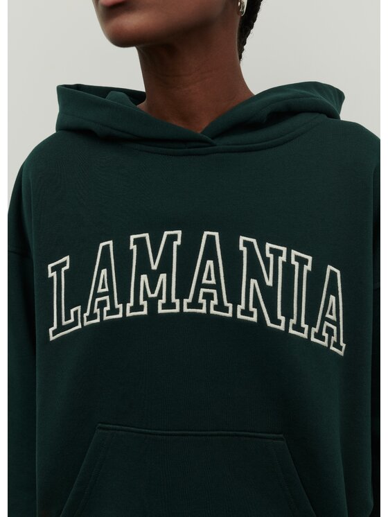 La Mania La Mania Felpa PERFECT Verde Classic Fit