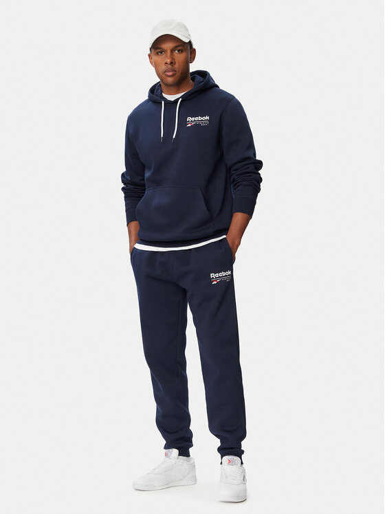 Reebok Reebok Trenirka Jerzy RK25742CCM Mornarsko modra Regular Fit