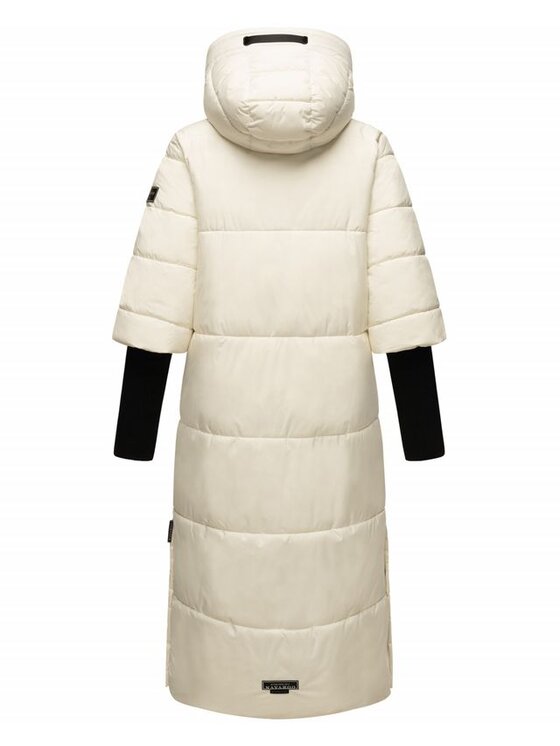 Navahoo Navahoo Kurtka zimowa Ciao miau Biały Casual Fit