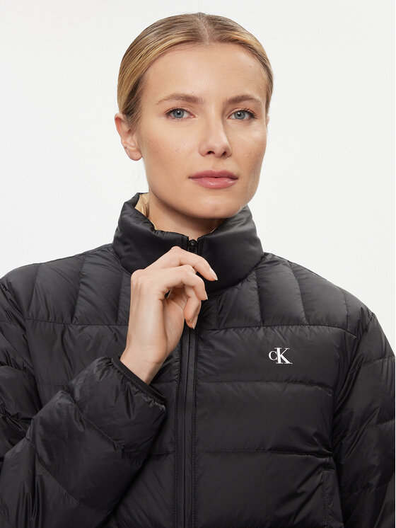 Calvin Klein Jeans Calvin Klein Jeans Vatovaná bunda J20J222585 Černá Regular Fit