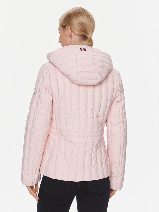 Tommy Hilfiger Tommy Hilfiger Kurtka puchowa WW0WW40484 Różowy Regular Fit
