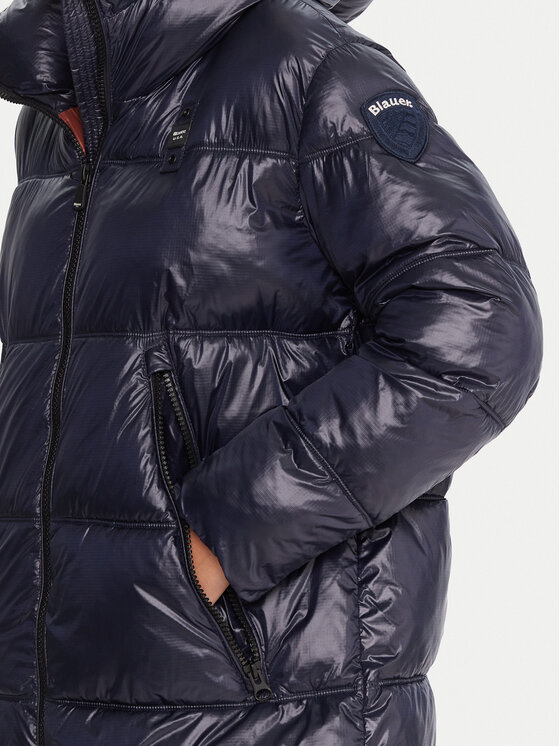 Blauer Blauer Kurtka zimowa 25WBLDK02192 Granatowy Regular Fit