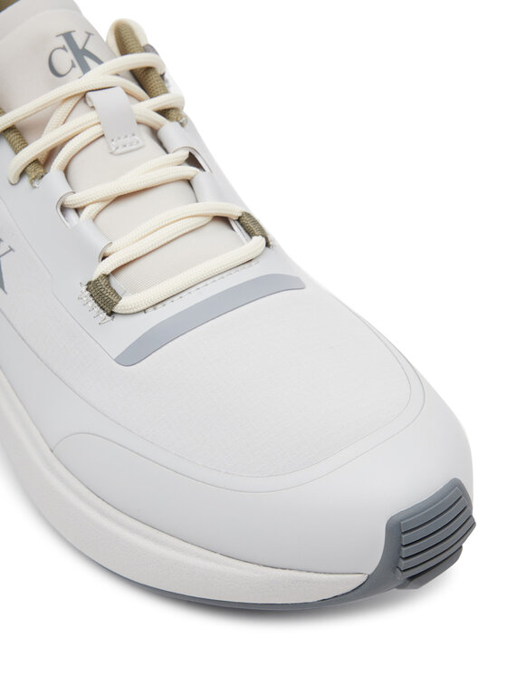 Calvin Klein Jeans Calvin Klein Jeans Сникърси Athleisure Runner Tech Ripstop YM0YM01205 Екрю