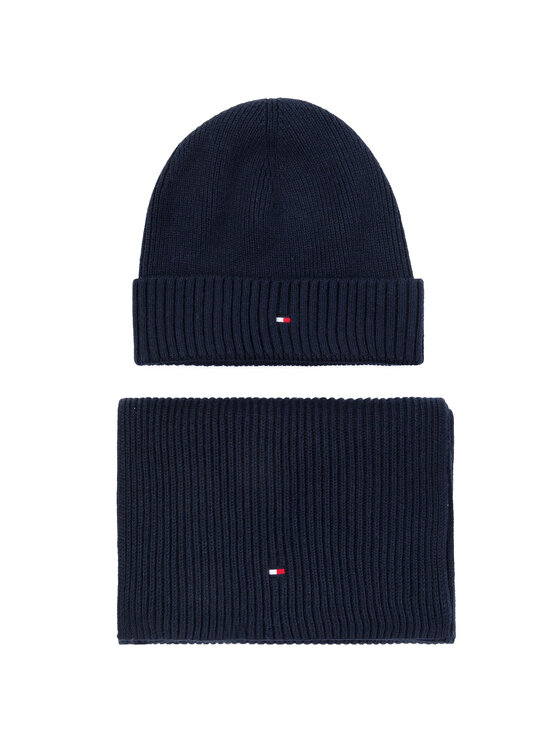 tommy hilfiger hat and scarf gift set