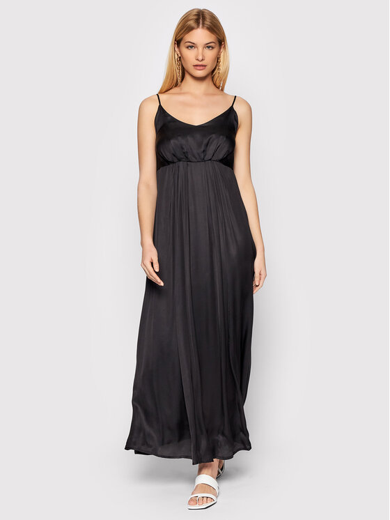 Fracomina Fracomina Igapäevane kleit FR22SD3018W41301 Must Regular Fit