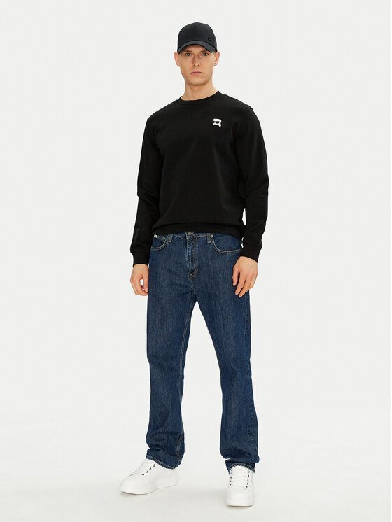 KARL LAGERFELD KARL LAGERFELD Світшот 705710 500900 Чорний Regular Fit