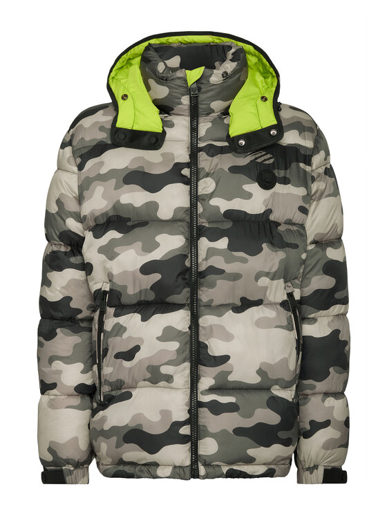 Plein Sport Plein Sport Giubbotto piumino 28313 Nero Regular Fit