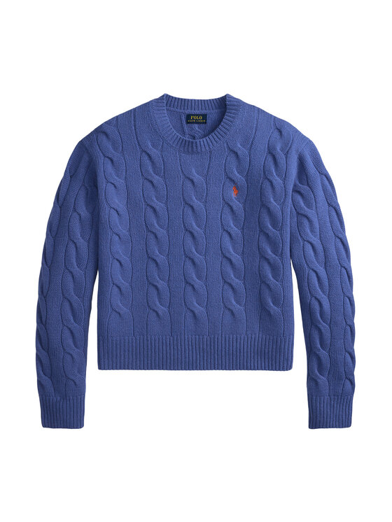 Polo Ralph Lauren Polo Ralph Lauren Sweter 211A91216004 Niebieski Straight Fit