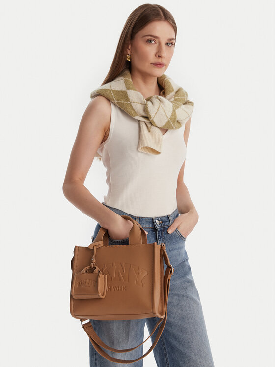 DKNY DKNY Kabelka R53AAC80 Hnědá