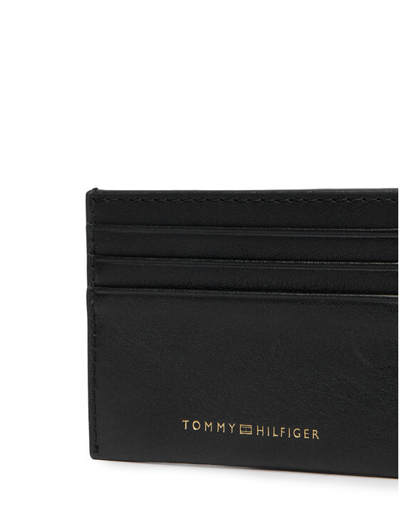 Tommy Hilfiger Tommy Hilfiger Puzdro na kreditné karty Th Seasonal Cc Holder AM0AM14789 Čierna