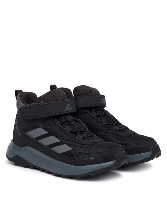 adidas adidas Туристически Terrex Anylander Mid Climaproof Children Hiking Shoes KJ2668 Черен