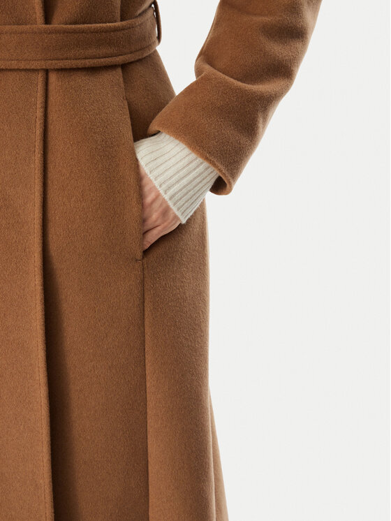LAUREN RALPH LAUREN LAUREN RALPH LAUREN Vlnený kabát 297962169007 Svetlo hnedá Regular Fit