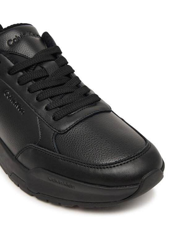 Calvin Klein Calvin Klein Sneakers City Runner Laceup Lth Mix HM0HM02309 Schwarz