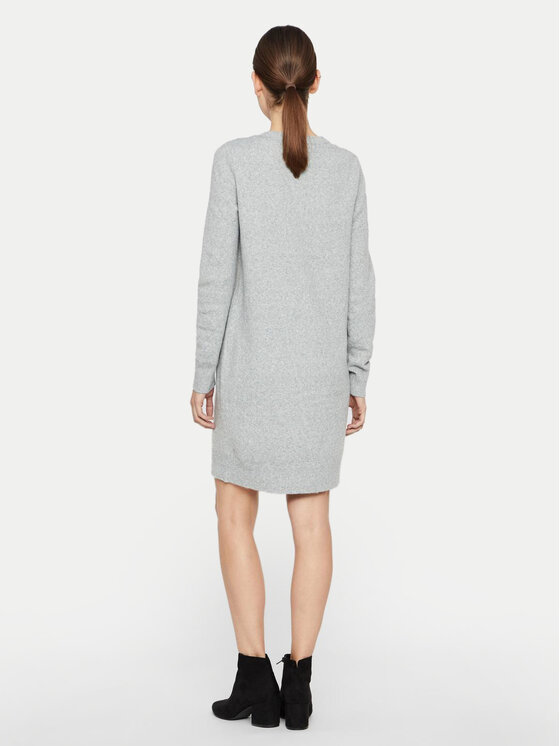 Vero Moda Vero Moda Džemper haljina 10215523 Siva Relaxed Fit