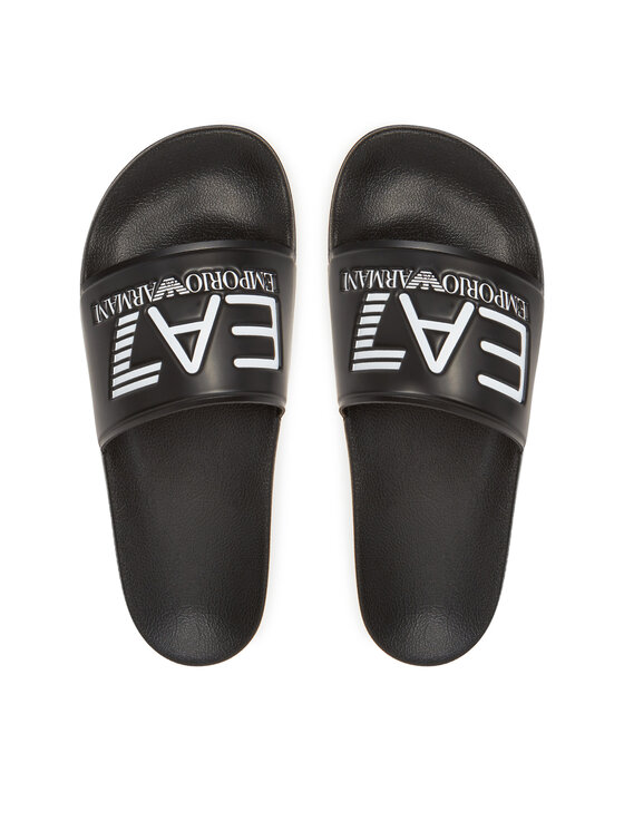 EA7 Emporio Armani EA7 Emporio Armani Şlapi 7X000108 AF15118 UC001 Negru