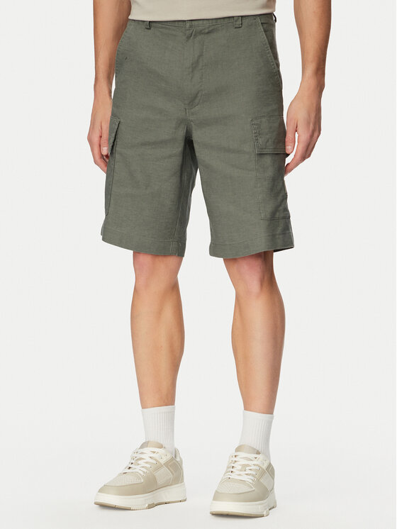 BOSS BOSS Riidest šortsid Sisla 50559366 Hall Relaxed Fit