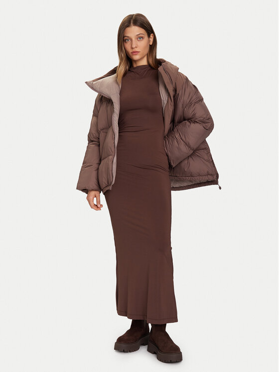 Bomboogie Bomboogie Zimska jakna Nagoja GW7524TNF5 Smeđa Relaxed Fit